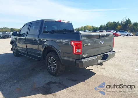 2016 Ford F-150 Xlt из США, поврежденный, VIN 1FTEW1CF3GKD29655